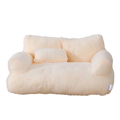 Zentio™ Orthopedic Plush Pet Sofa – Premium Luxury Winter Warm Bed for Cats & Dogs