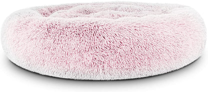 Zentiopet™ Calming Donut Bed: Premium Plush Series Anti-Anxiety Design | Orthopedic Support | Machine Washable