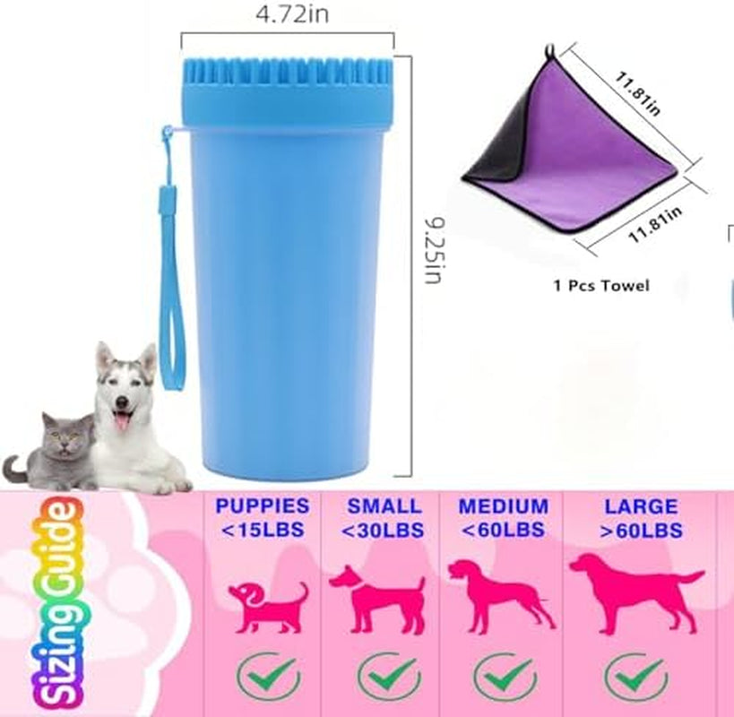 Zentio™ Premium MudBuster: Portable Paw Cleaning System
