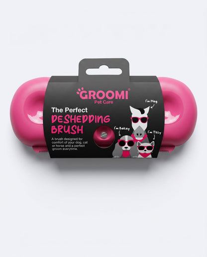 Zentio™ Premium Dual De-Shedding Brush Set – Professional Pet Grooming Tool