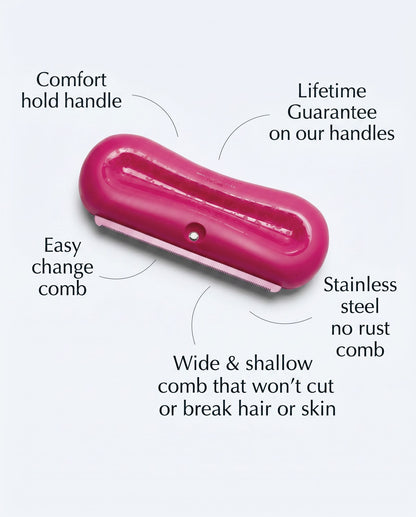 Zentio™ Premium Dual De-Shedding Brush Set – Professional Pet Grooming Tool