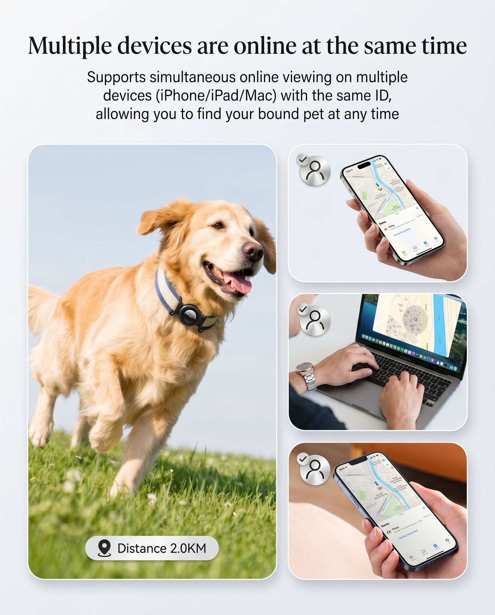 Zentiopet™ Smart Pet Finder: Apple Find My® Edition Global Tracking Defined. Zero Monthly Fees, Lifetime Peace of Mind