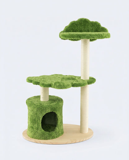 Zentio™ Forest Canopy Luxury Cat Tree – 97cm Premium Sisal Scratching Post & Condo