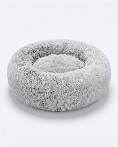 Zentiopet™ Calming Donut Bed: Premium Plush Series Anti-Anxiety Design | Orthopedic Support | Machine Washable