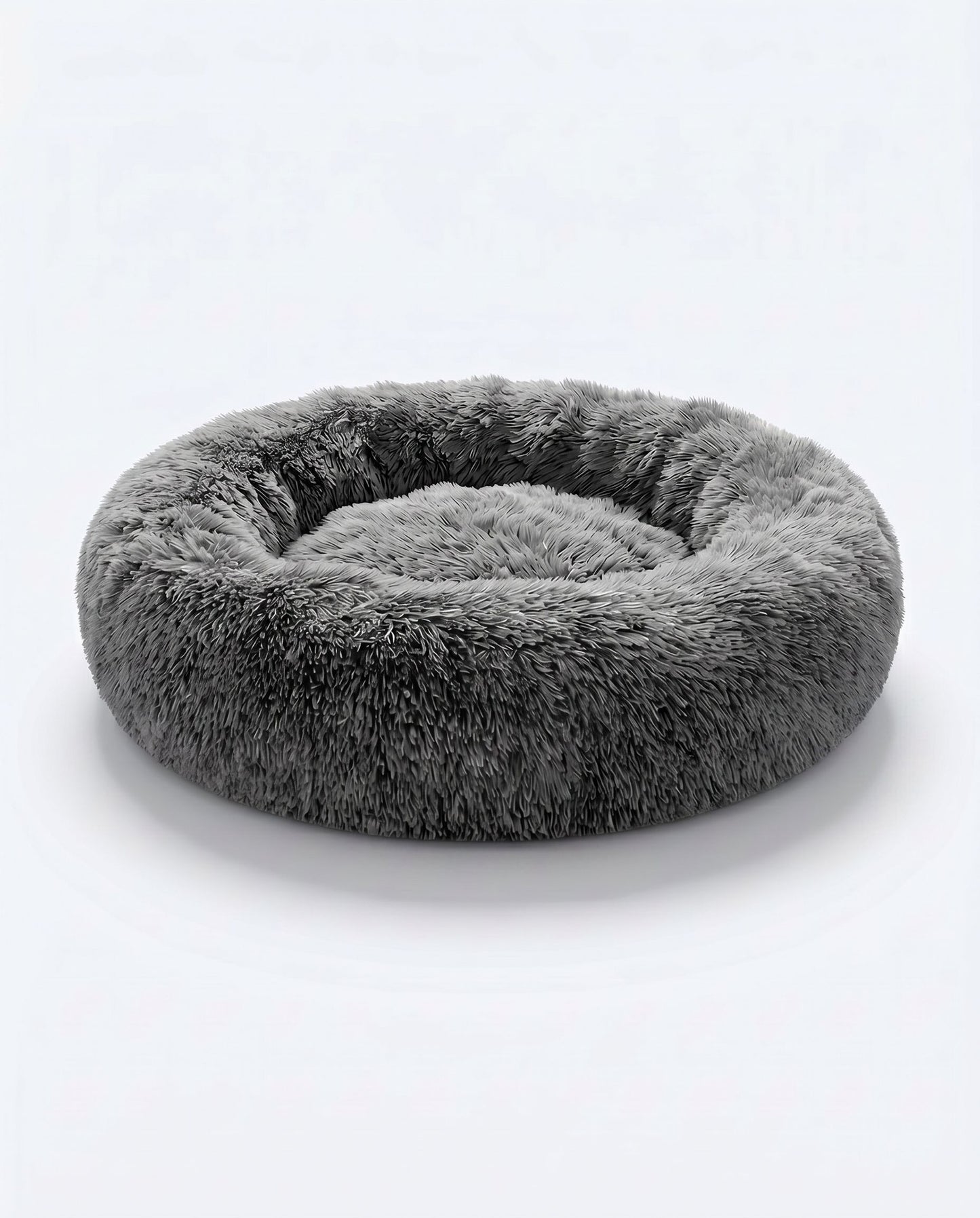 Zentiopet™ Calming Donut Bed: Premium Plush Series Anti-Anxiety Design | Orthopedic Support | Machine Washable