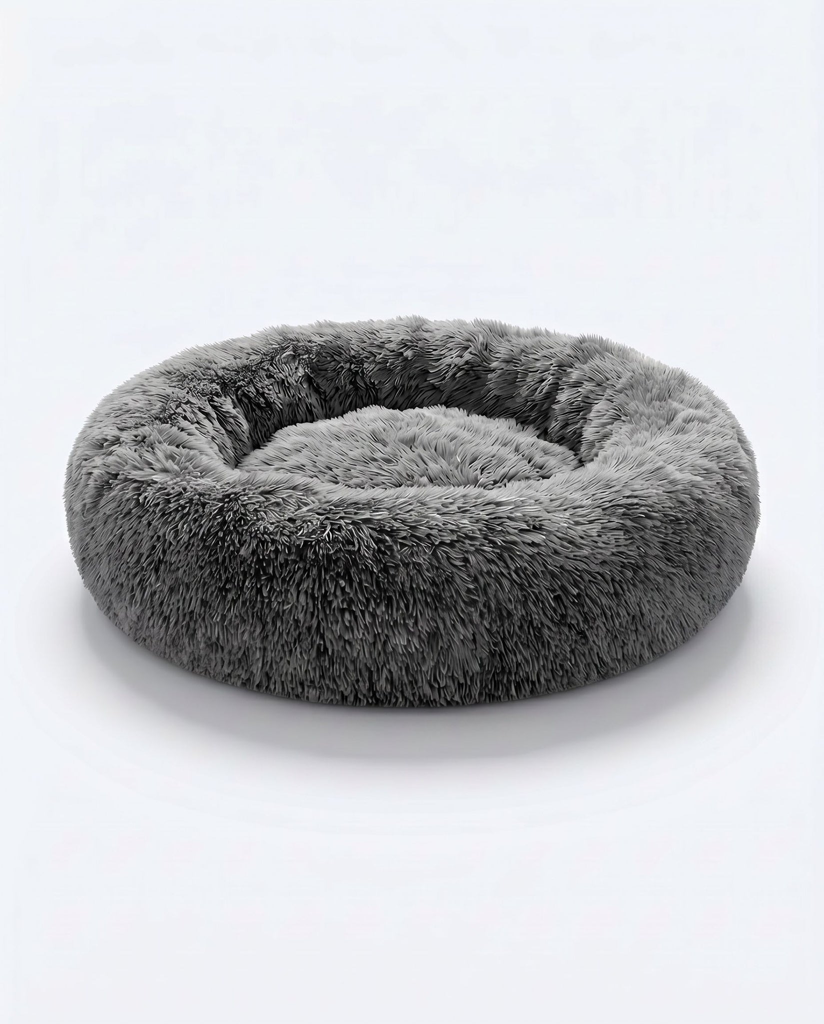 Zentiopet™ Calming Donut Bed: Premium Plush Series Anti-Anxiety Design | Orthopedic Support | Machine Washable