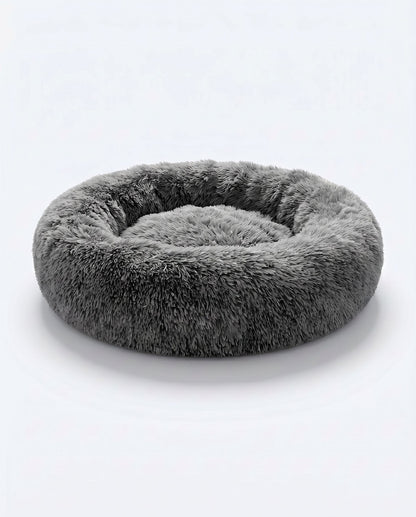 Zentiopet™ Calming Donut Bed: Premium Plush Series Anti-Anxiety Design | Orthopedic Support | Machine Washable