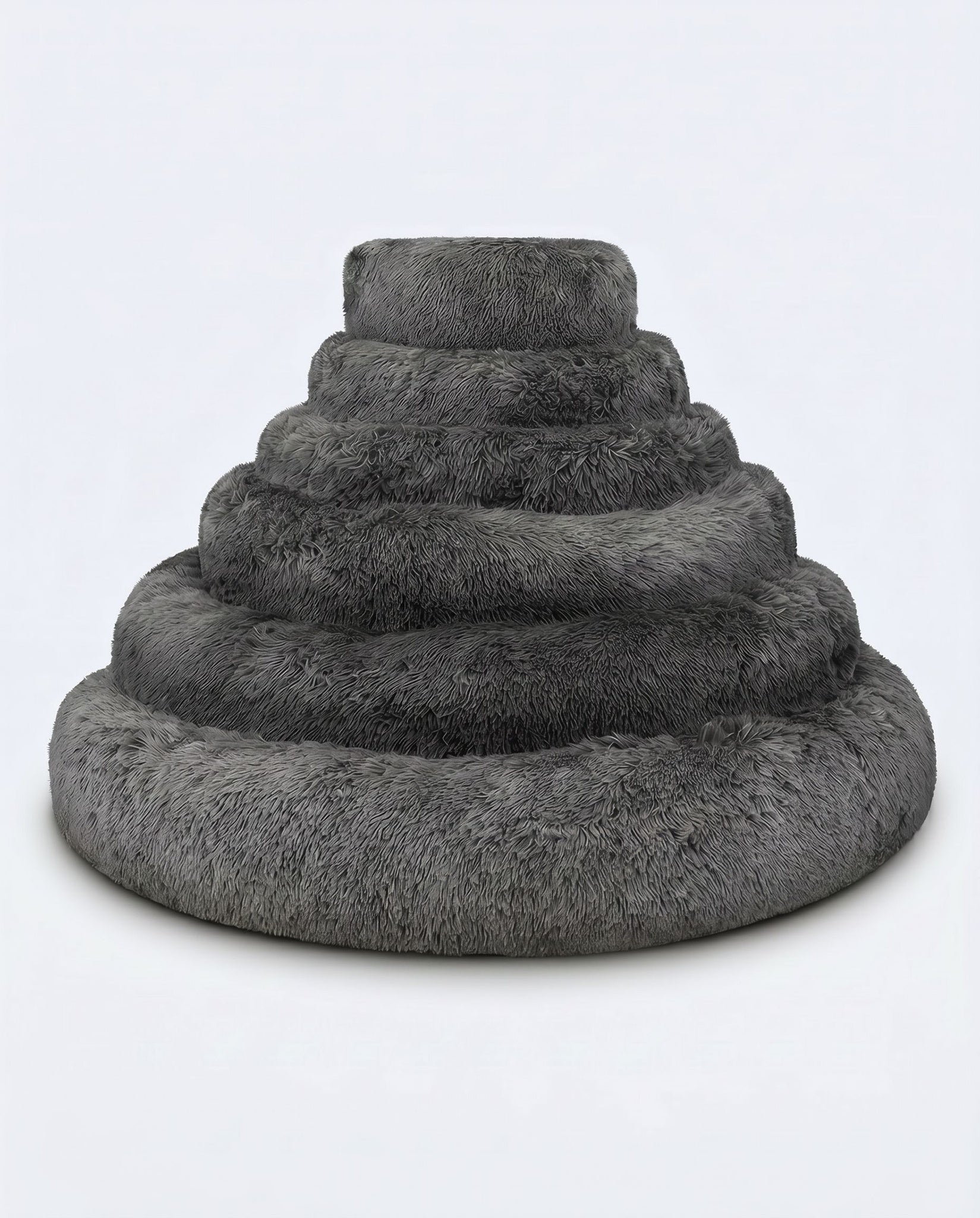 Zentiopet™ Calming Donut Bed: Premium Plush Series Anti-Anxiety Design | Orthopedic Support | Machine Washable