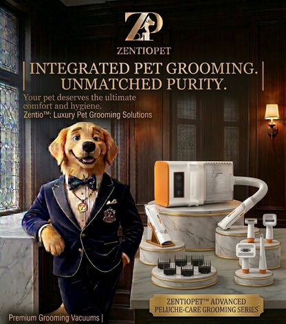 Zentio™ FurControl Pet Grooming Vacuum Kit