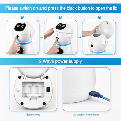 Zentio™ Premium Smart Pet Feeder – 3.5L Automatic Food Dispenser