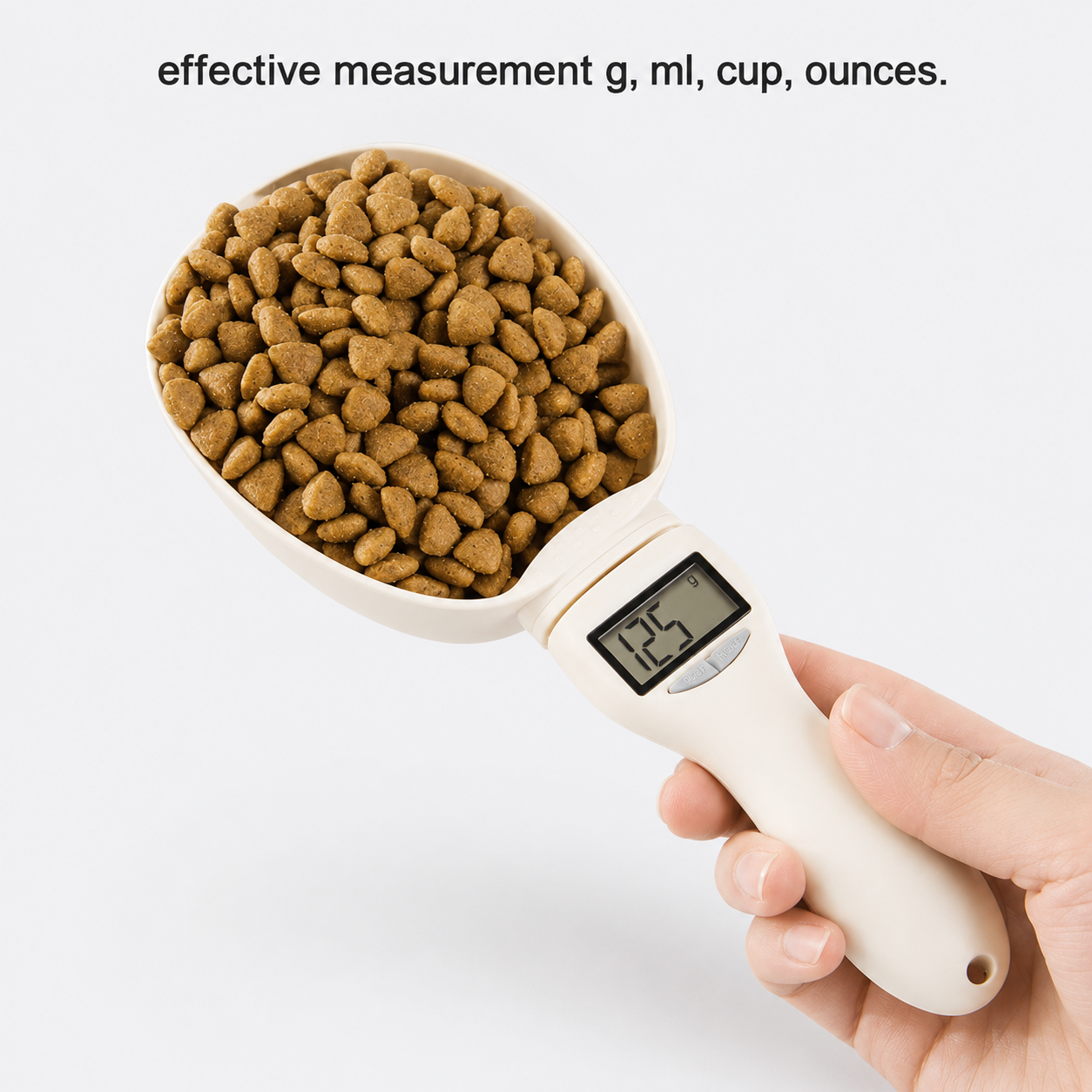 Zentio™ Digital Pet Food Measuring Scoop – Precision Portion Scale