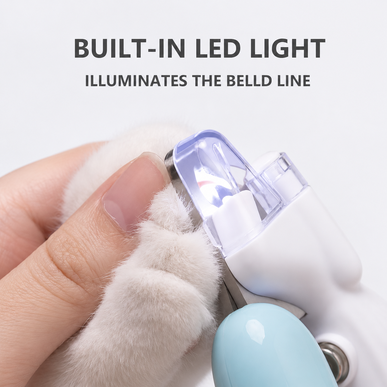 Zentio™ LED Pet Nail Clipper – Precision Claw Trimmer