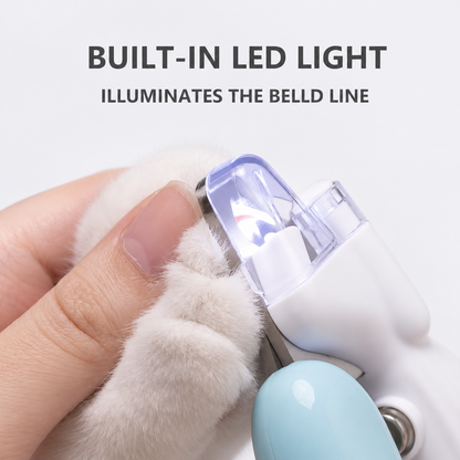 Zentio™ LED Pet Nail Clipper – Precision Claw Trimmer