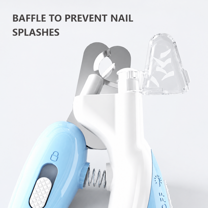 Zentio™ LED Pet Nail Clipper – Precision Claw Trimmer