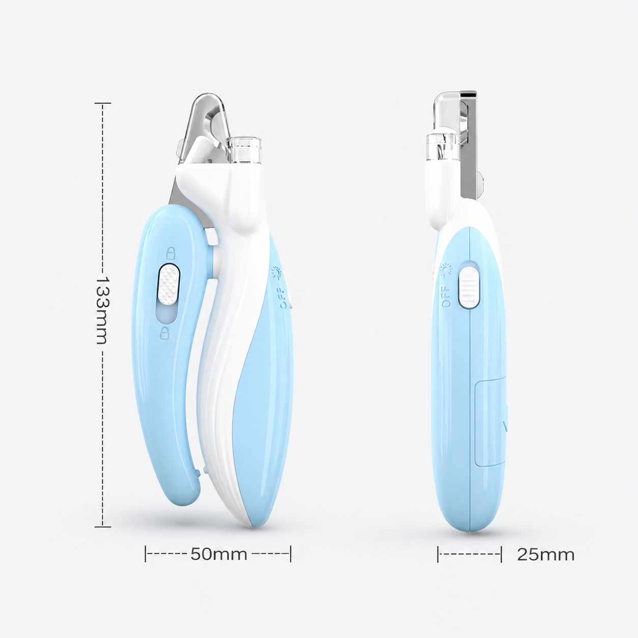 Zentio™ LED Pet Nail Clipper – Precision Claw Trimmer