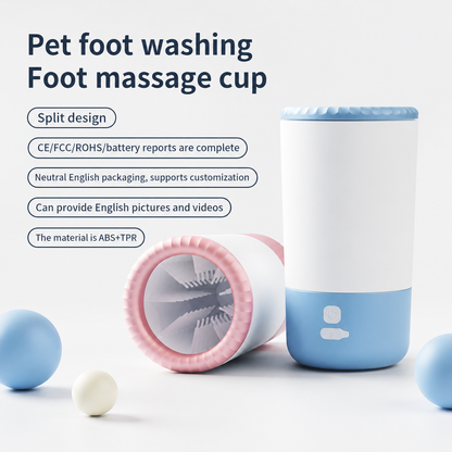 Zentio™ Automatic Pet Paw Cleaner – USB-C Portable Paw Washer