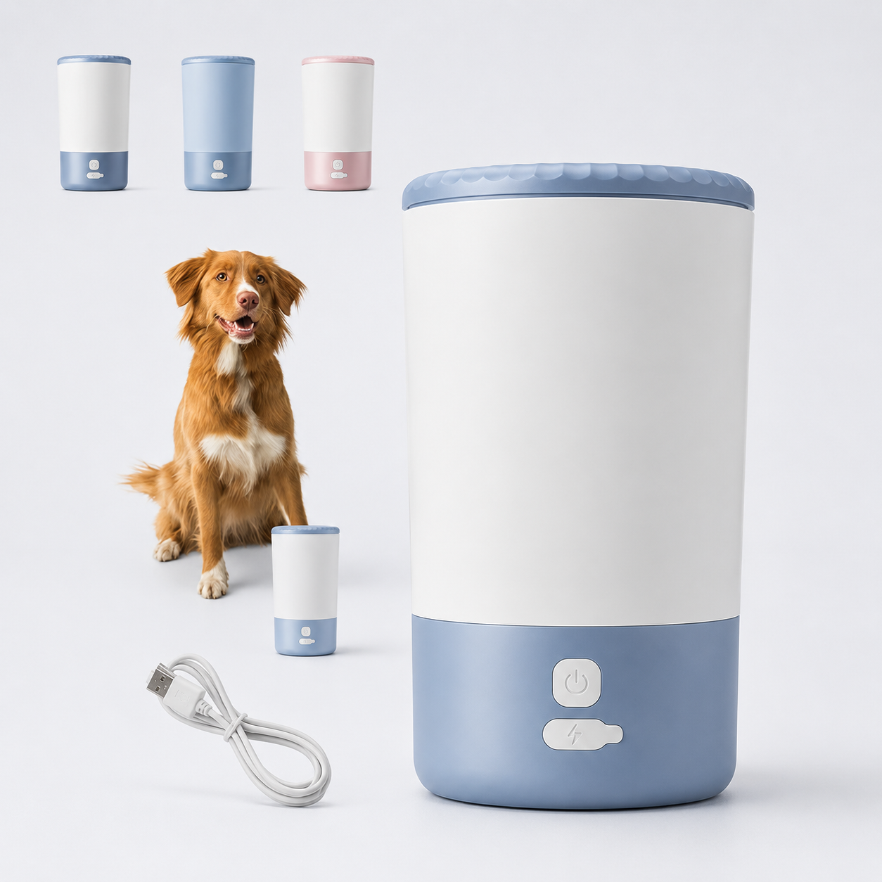 Zentio™ Automatic Pet Paw Cleaner – USB-C Portable Paw Washer