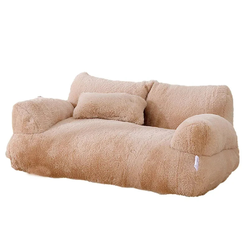 Zentio™ Orthopedic Plush Pet Sofa – Premium Luxury Winter Warm Bed for Cats & Dogs