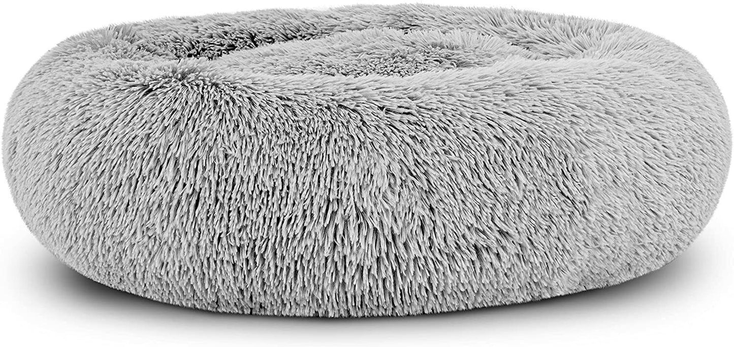 Zentiopet™ Calming Donut Bed: Premium Plush Series Anti-Anxiety Design | Orthopedic Support | Machine Washable
