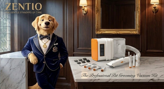 Zentio™ Professional Pet Grooming Vacuum Kit