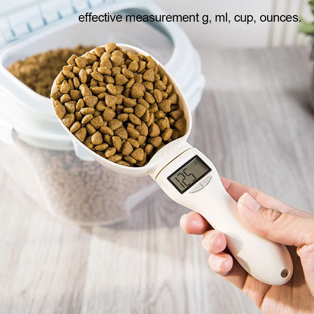 Zentio™ Digital Pet Food Measuring Scoop – Precision Portion Scale
