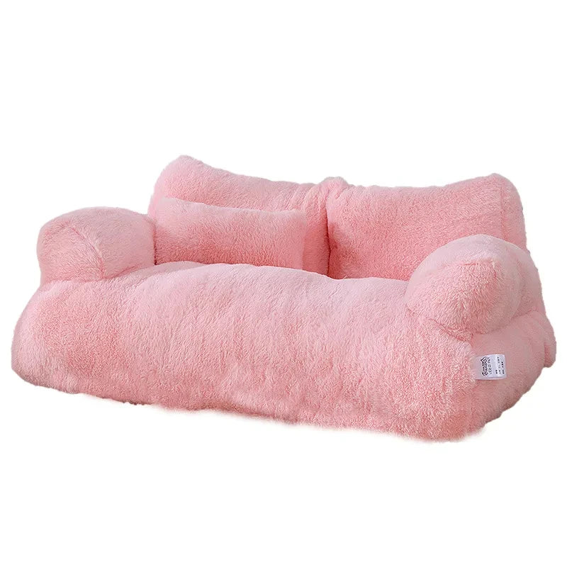 Zentio™ Orthopedic Plush Pet Sofa – Premium Luxury Winter Warm Bed for Cats & Dogs